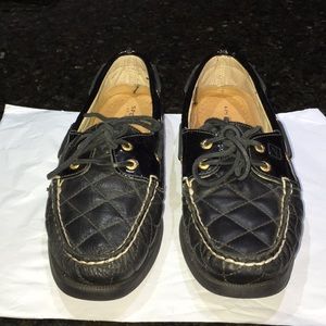Sperry Black Top/sliders